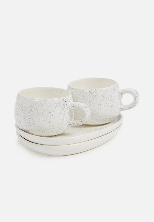 Urchin Art - Speckle mug platter