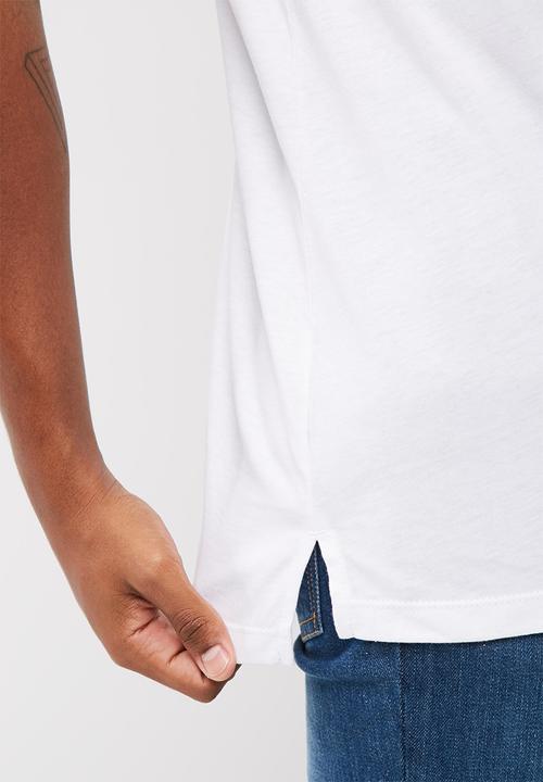 basicthread - Plain tail hem vest