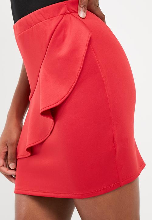 dailyfriday - Ruffle frill mini skirt