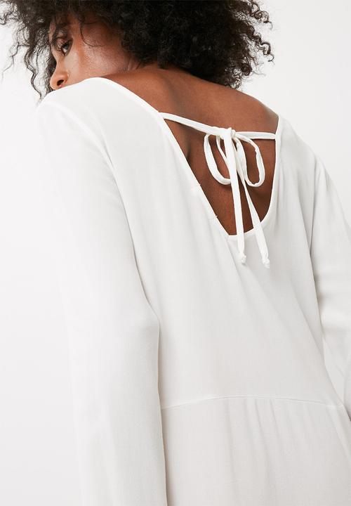 dailyfriday - Split front tunic blouse