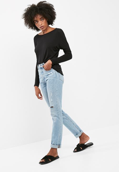 dailyfriday - 2 pack scoop neck long sleeve tee