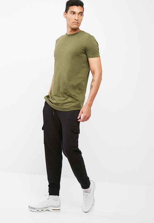 basicthread - 2pack basic curved hem tee