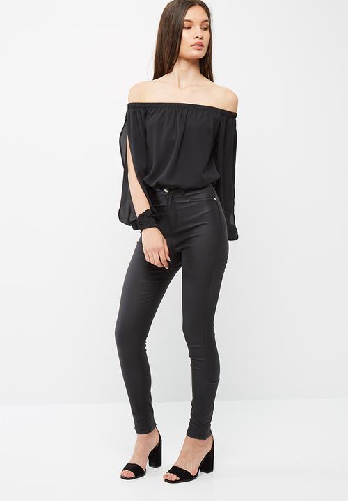 dailyfriday - Off shoulder twofer bodysuit