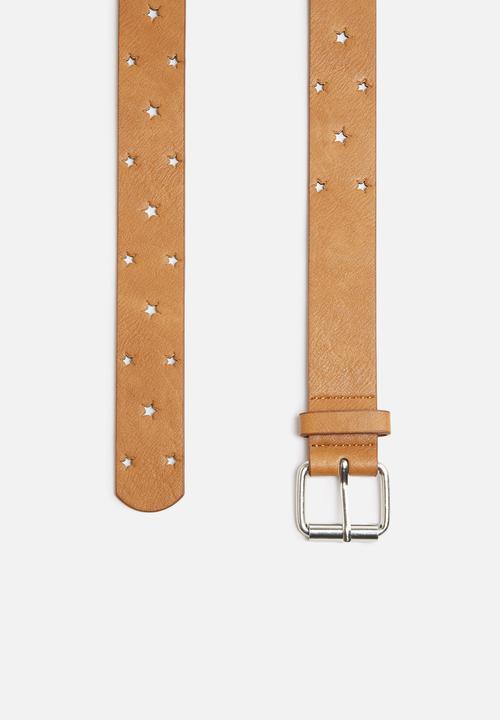 Missguided - Cut out star belt