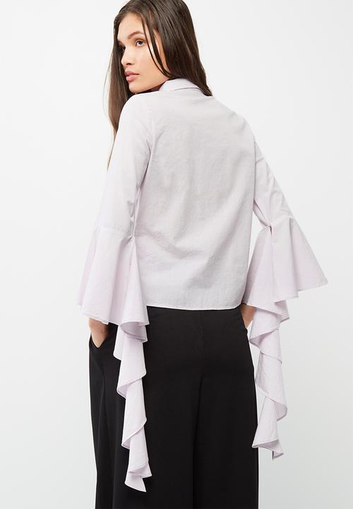 Vero Moda - Agnes flounce shirt