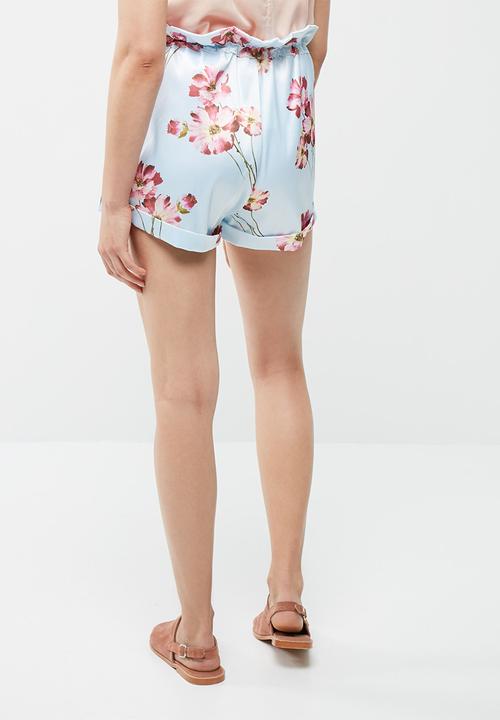 dailyfriday - Satin ruffle short