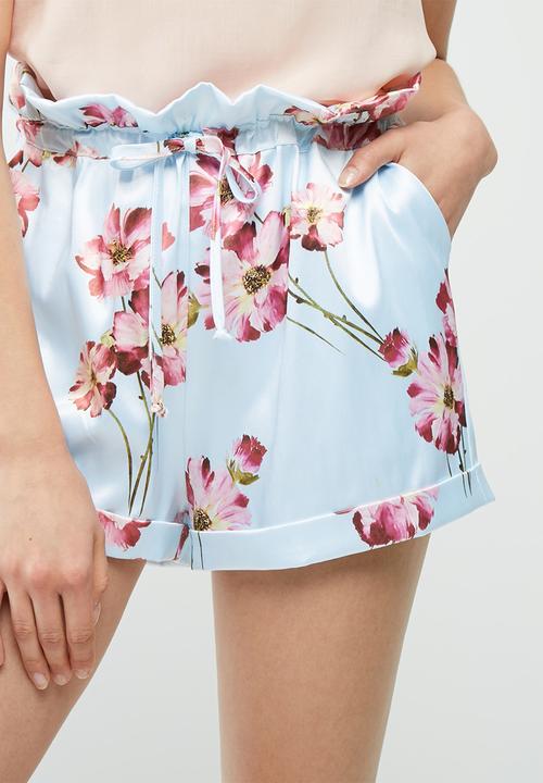 dailyfriday - Satin ruffle short