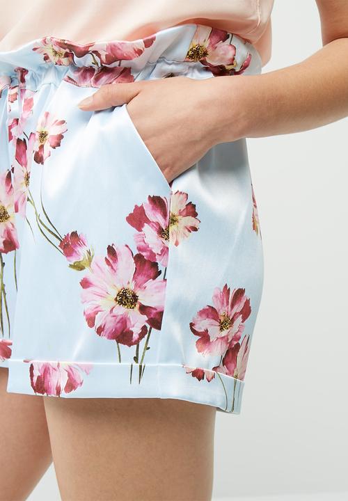 dailyfriday - Satin ruffle short