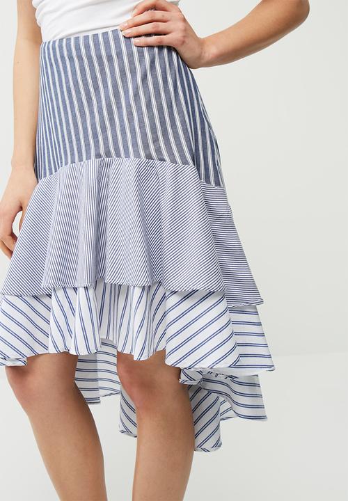 dailyfriday - Tiered stripe skirt