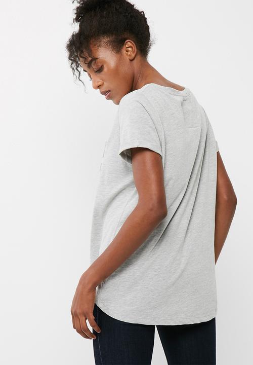 Superdry. - Vintage logo embossed BF tee