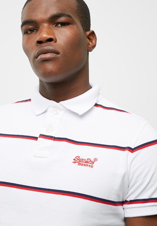 Superdry. - Echo beach YD stripe polo
