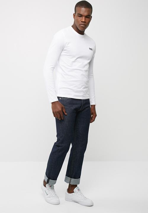 Superdry. - Orange label vintage EMB tee