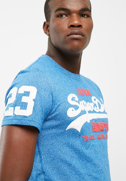 Superdry. - Vintage logo duo tee