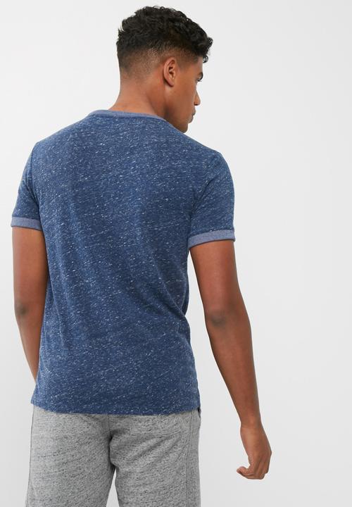 Superdry. - Super 77 swim ringer tee