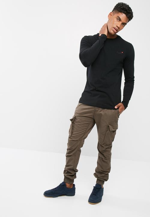 Superdry. - Orange label vintage EMB tee