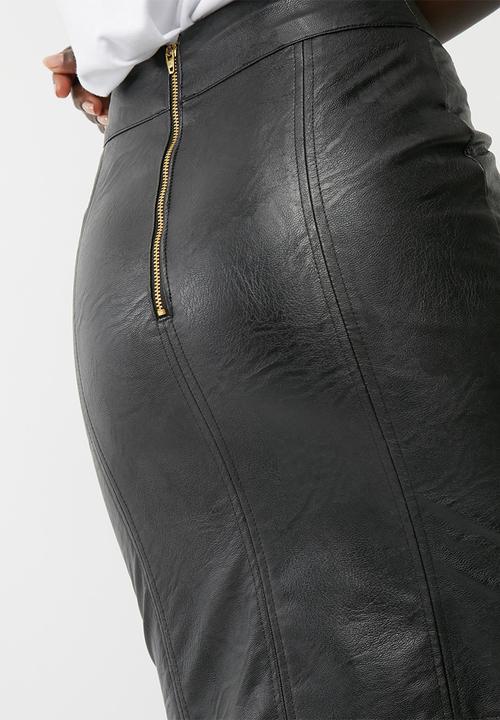 dailyfriday - PU mini skirt 
