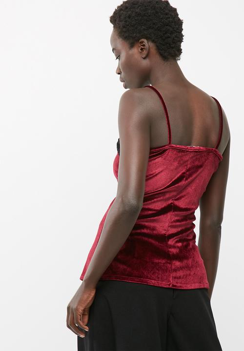 dailyfriday - Velvet cami top