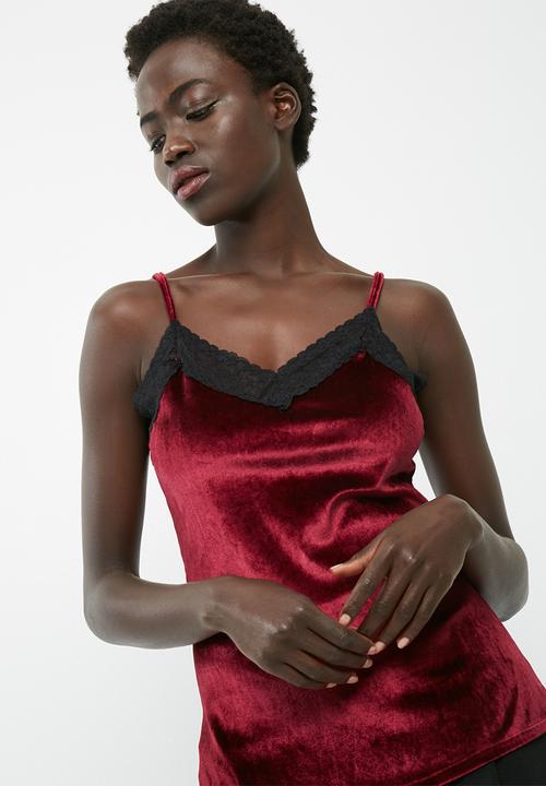 dailyfriday - Velvet cami top