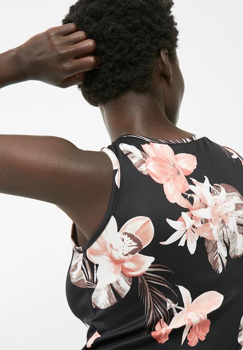dailyfriday - Scoop neck scuba knot bodysuit