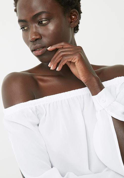 dailyfriday - Off the shoulder twofer bodysuit