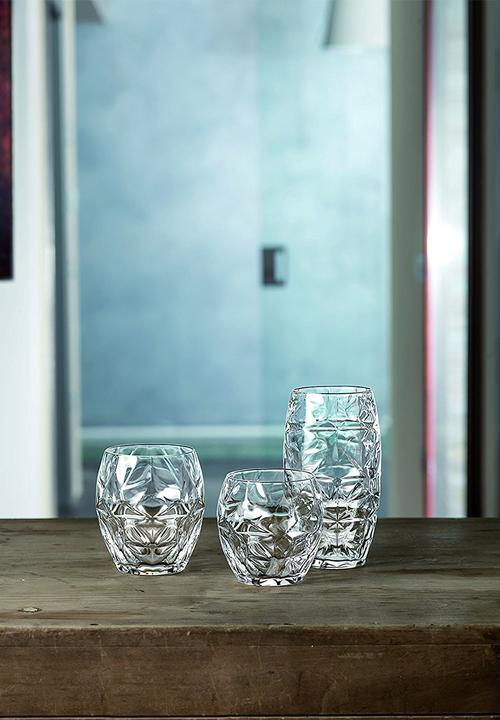 Luigi Bormioli - Facet glass set of 4