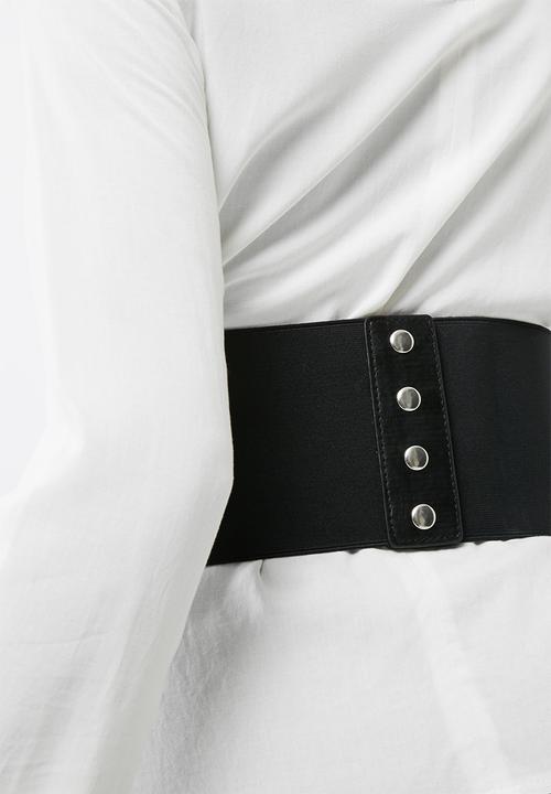 Missguided - Faux leather lace up belt
