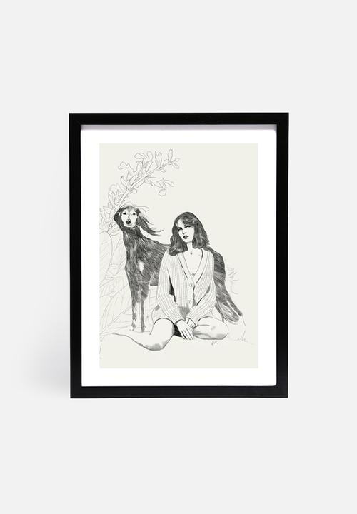Jenny Liz Rome - A girl and a dog