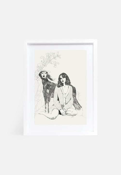 Jenny Liz Rome - A girl and a dog