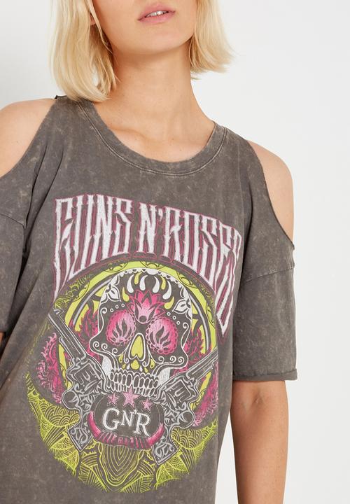 Cotton On - T-bar cold shoulder tee