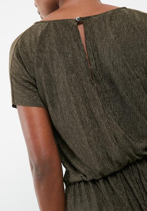 dailyfriday - Crushed knit playsuit