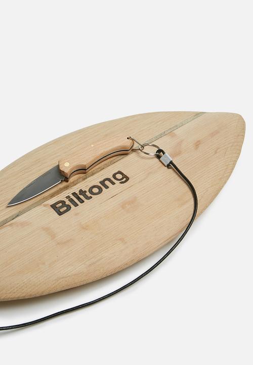 Benguela - Small oval biltong board