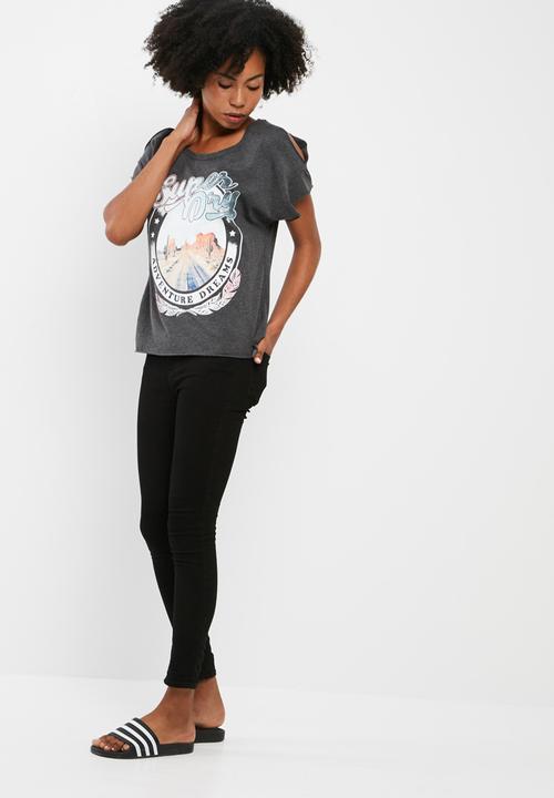 Superdry. - Desert nevada shoulder tee