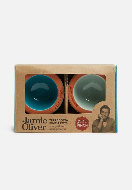 Jamie Oliver - Terracotta pinch pots set of 2