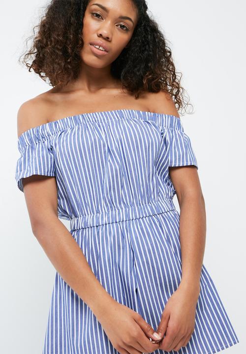 dailyfriday - Off shoulder playsuit