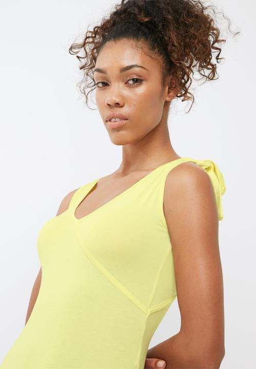 dailyfriday - Tie shoulder bodysuit