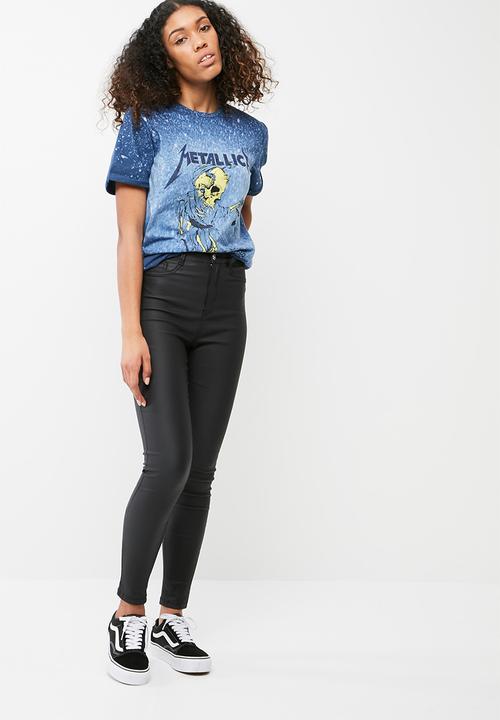 Missguided - Metallica distressed t-shirt