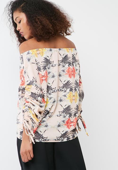 dailyfriday - Drawcord sleeve blouse