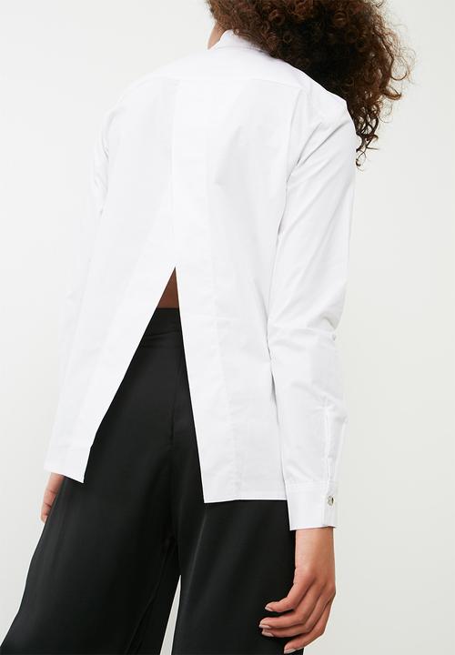 dailyfriday - Open back shirt