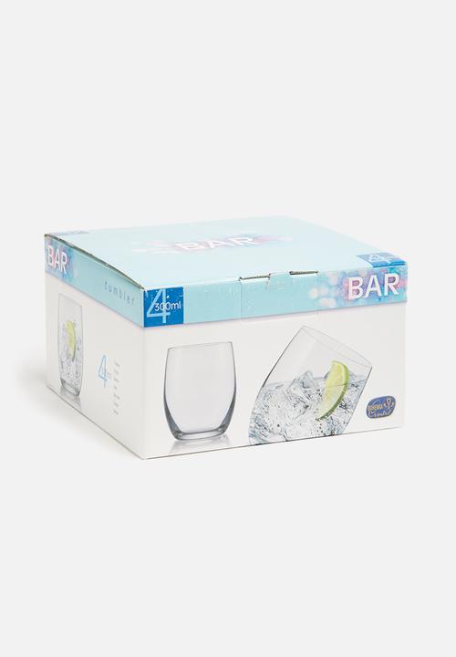 Bohemia Crystal - 300ml tumbler set of 4