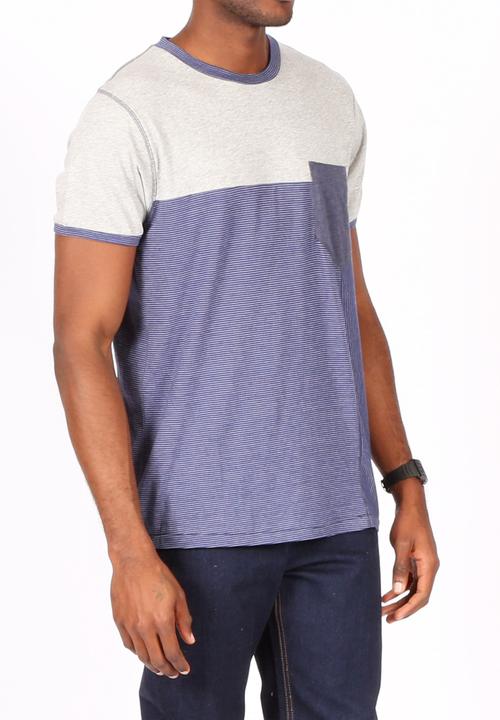Supremebeing™ - Ignis Tee – Grey Navy