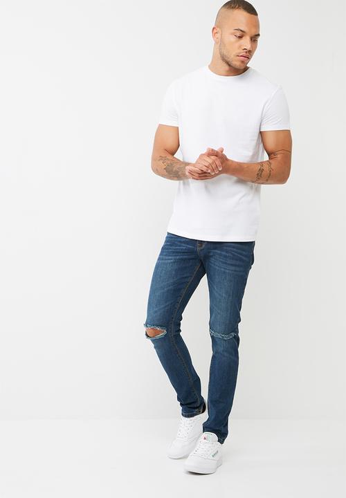 basicthread - Printed Crew Neck Tee