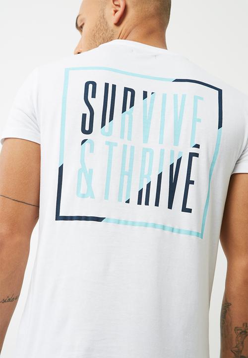 basicthread - Printed Crew Neck Tee