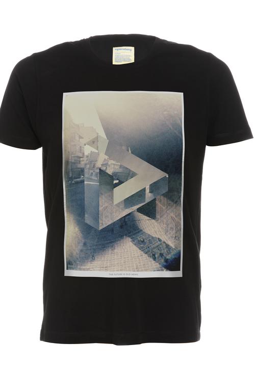 Supremebeing™ - Old News Tee – Black