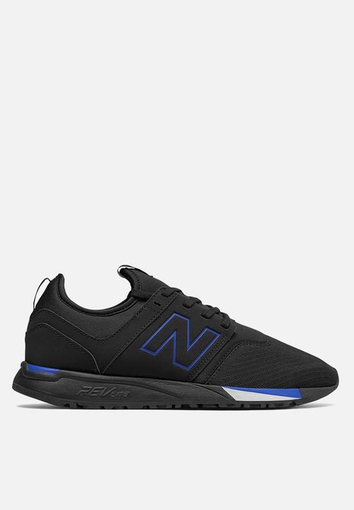 new balance black and blue