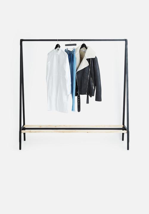 Sixth Floor - Clothing rail with shelf