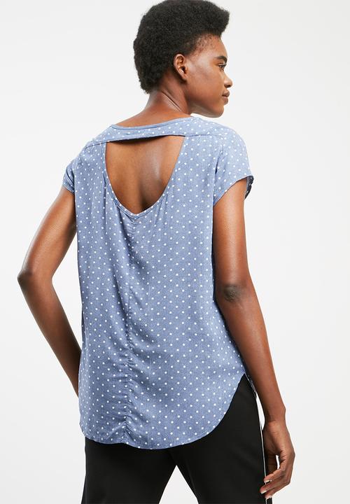 dailyfriday - Open back shell top
