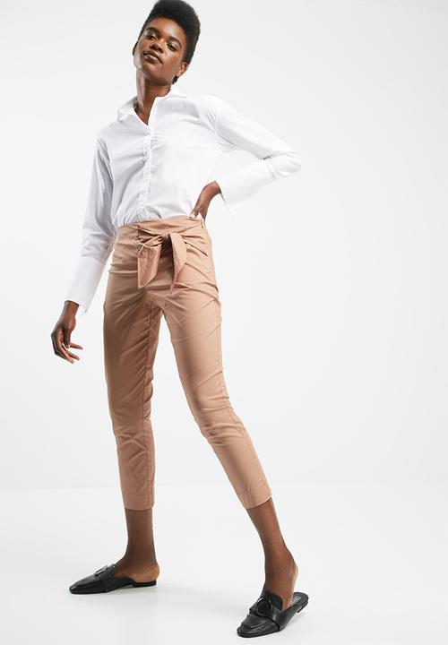 Vero Moda - Solid Ruby ankle pants