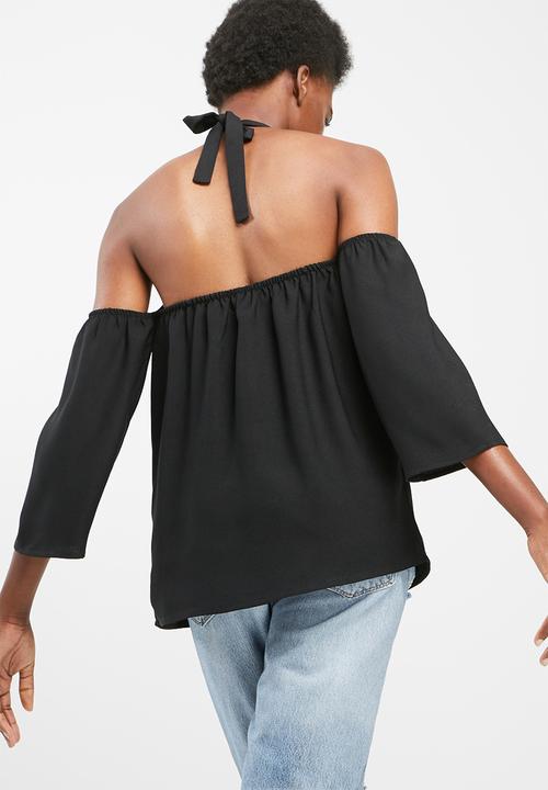 dailyfriday - Knotted keyhole blouse