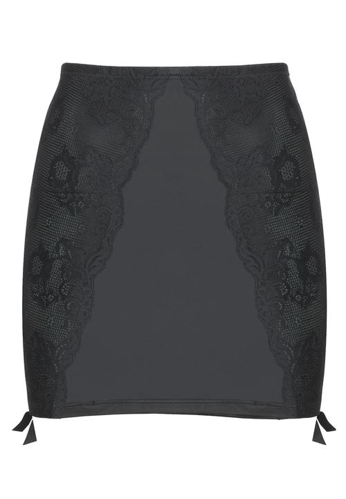 Flexees Shapewear - 90th Anniversary Lace Half-Slip – Black