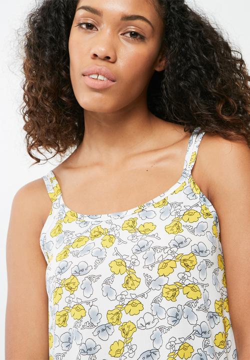dailyfriday - Woven scoop neck cami